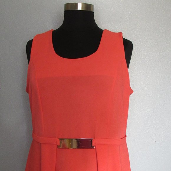 Coral Sleeveless Top size 3X - Picture 1 of 6